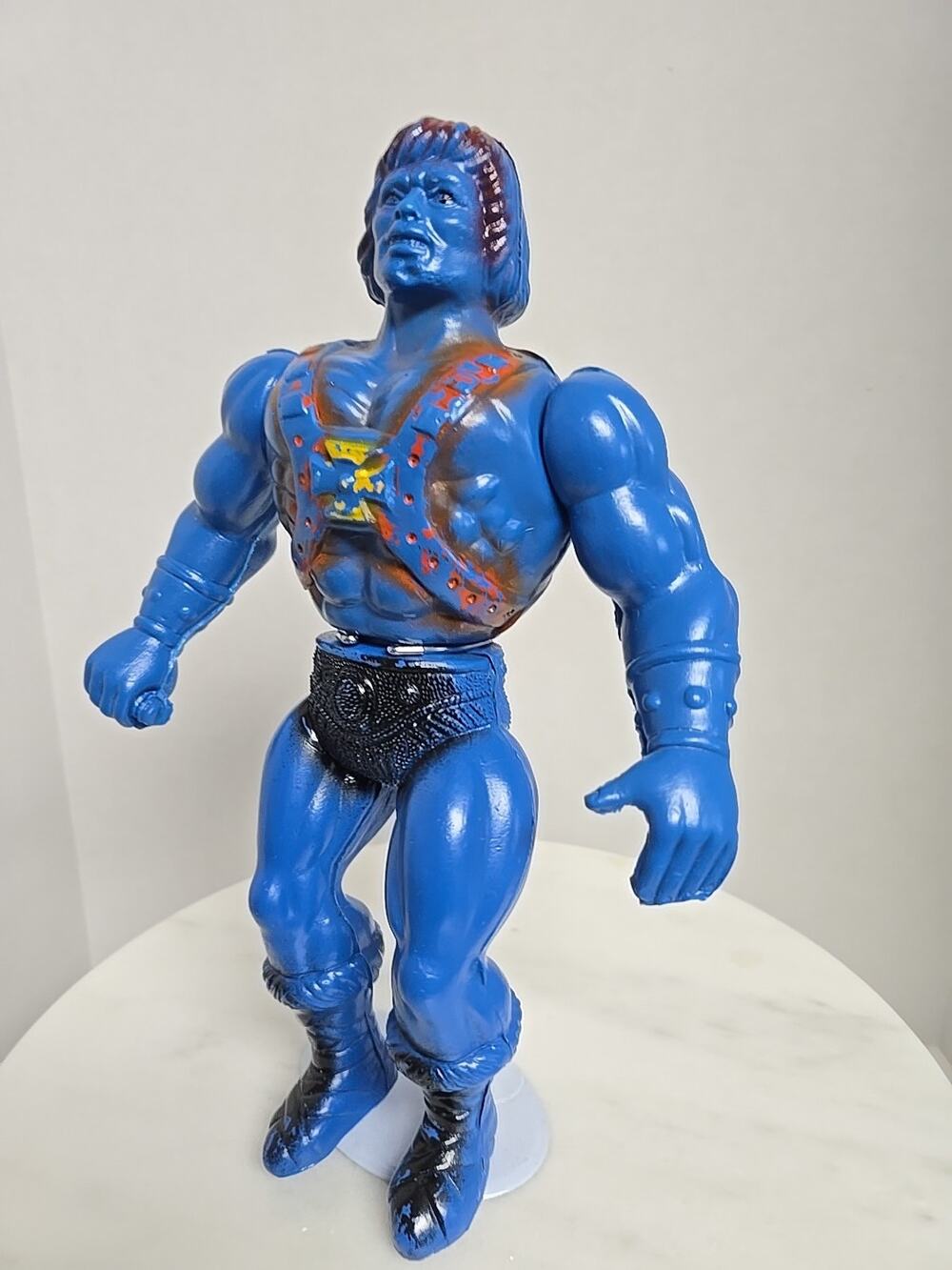MOTU KO HE-MAN & Master Of The Universe Blowmolded Mexico FAKER HUGE Jumbo